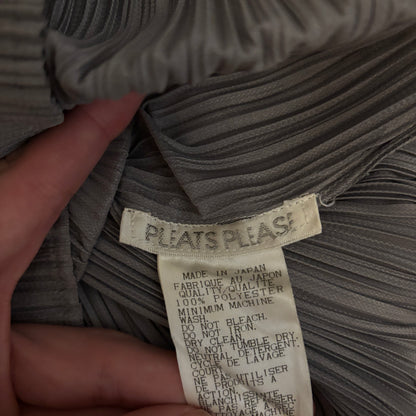 ISSEY MIYAKE PLEATS PLEASE TURTLENECK GREY [L]