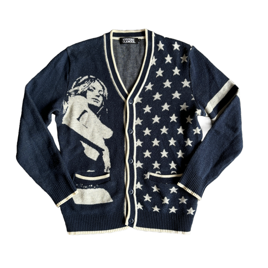 HYSTERIC GLAMOUR CARDIGAN NAVY [S]