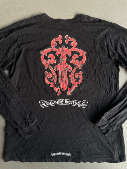 CHROME HEARTS BLACK LONGSLEEVE [XL]