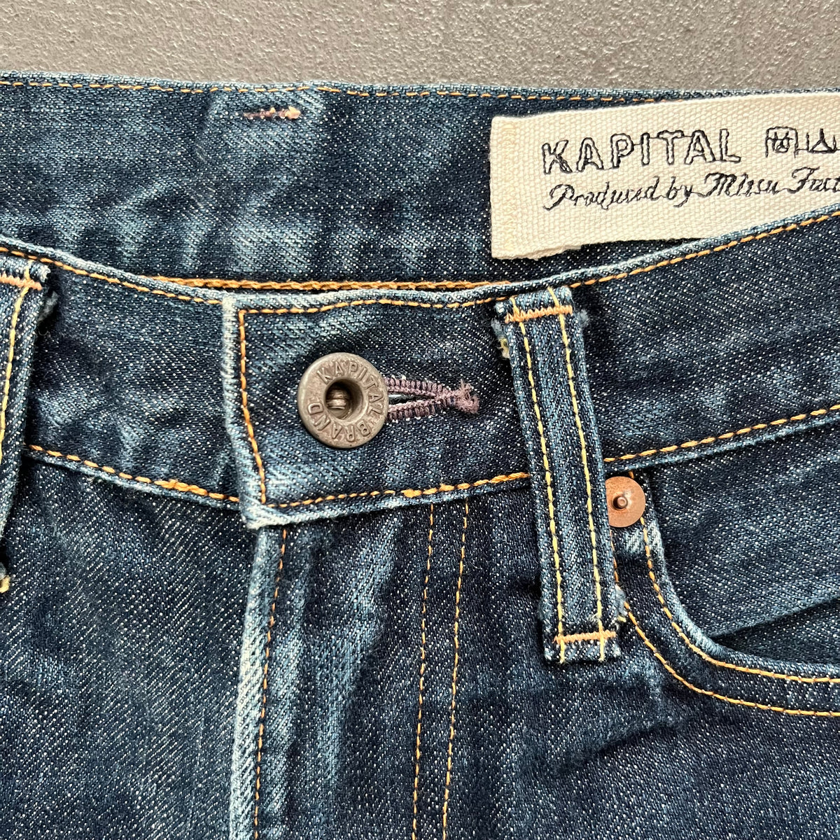KAPITAL KOUNTRY INDIGO DENIM [W31]