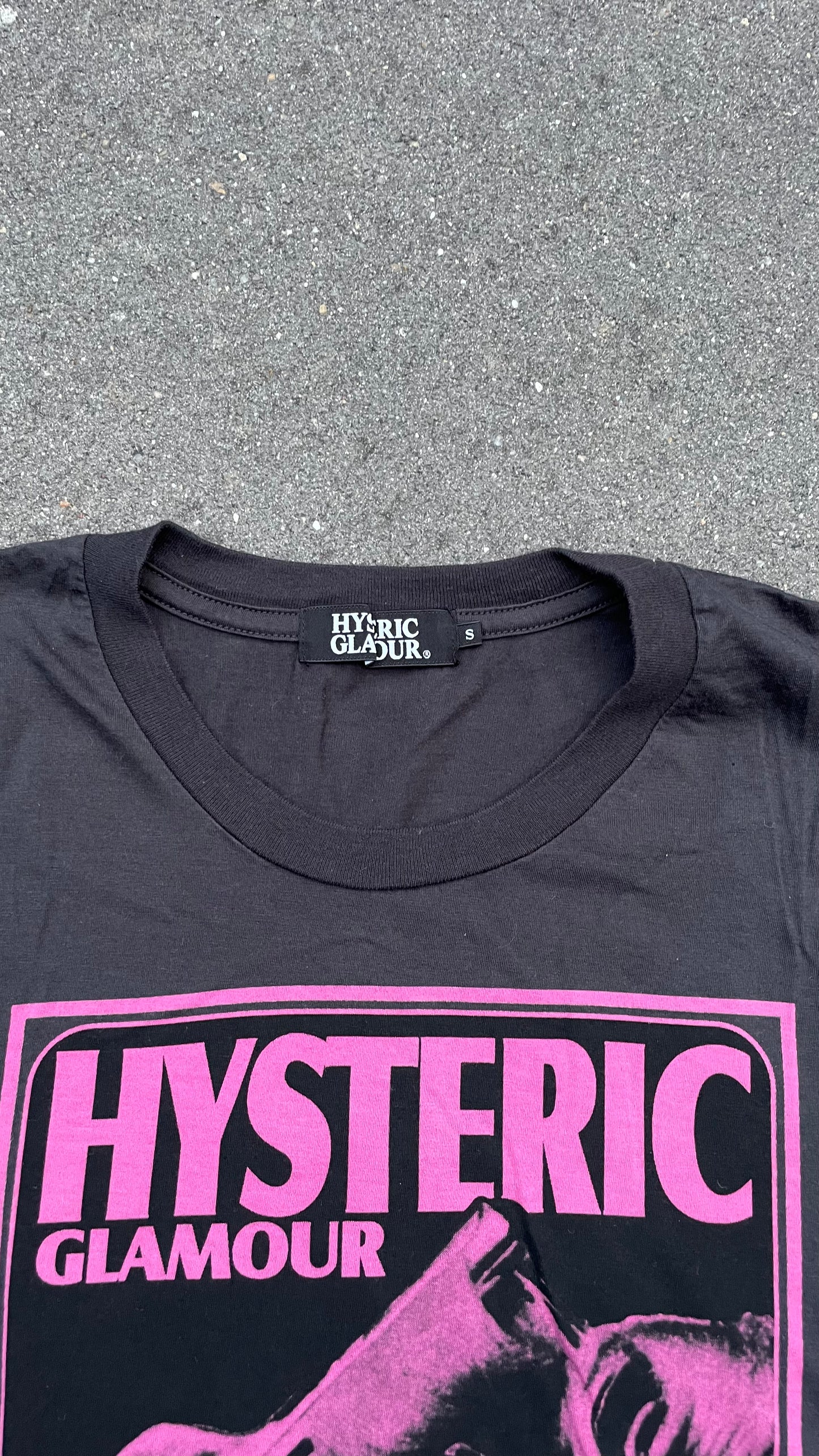 HYSTERIC GLAMOUR TEE GREY [S]