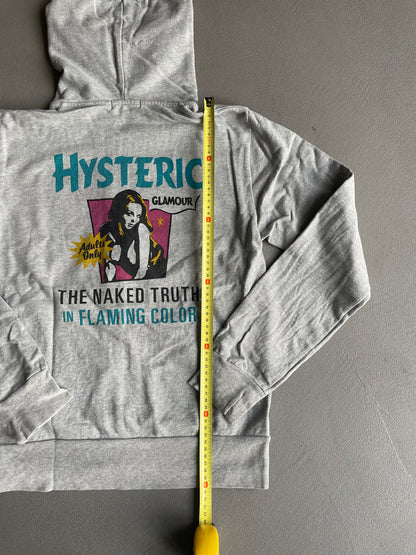 HYSTERIC GLAMOUR ZIP-UP GREY [S]