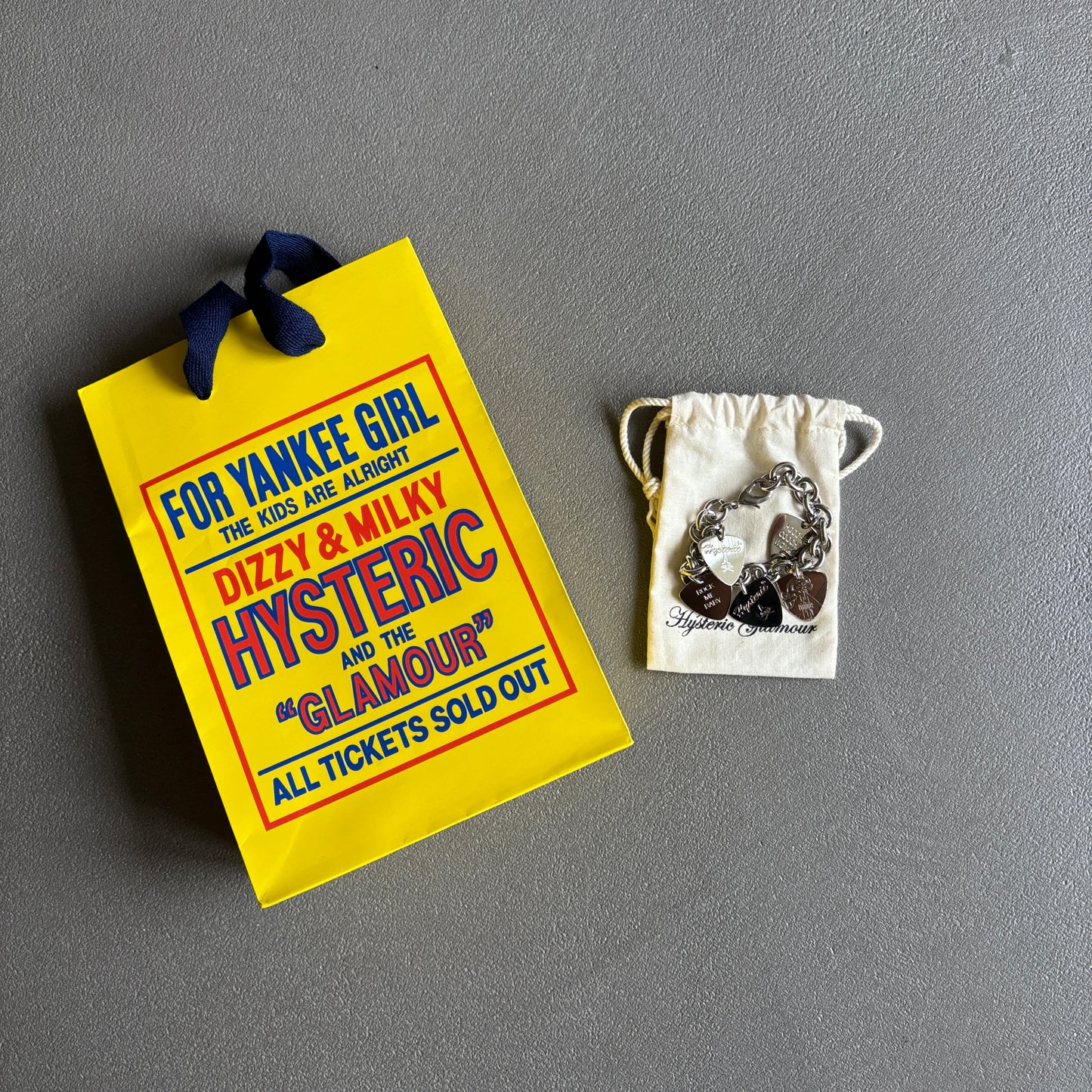 HYSTERIC GLAMOUR GUITAR PICK BRACELET [ONE SIZE]