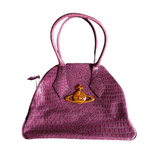 VIVIENNE WESTWOOD PINK HANDBAG BIG