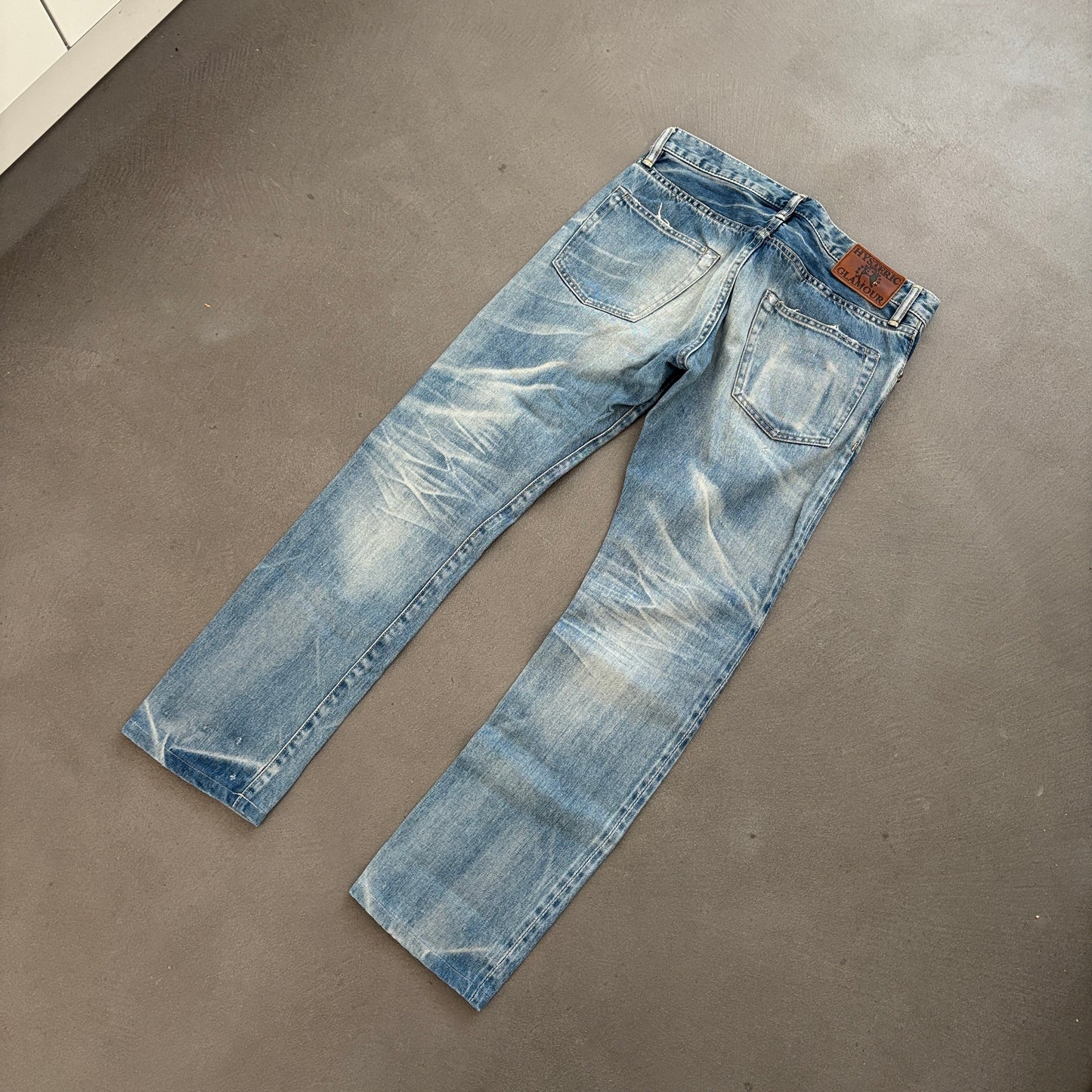 HYSTERIC GLAMOUR STUDDED SELVEDGE DENIM #8 [W30]