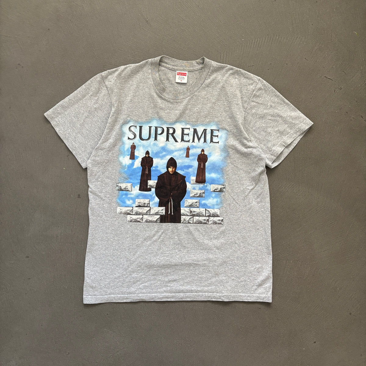 FW19 SUPREME LEVITATION TEE GREY [M]