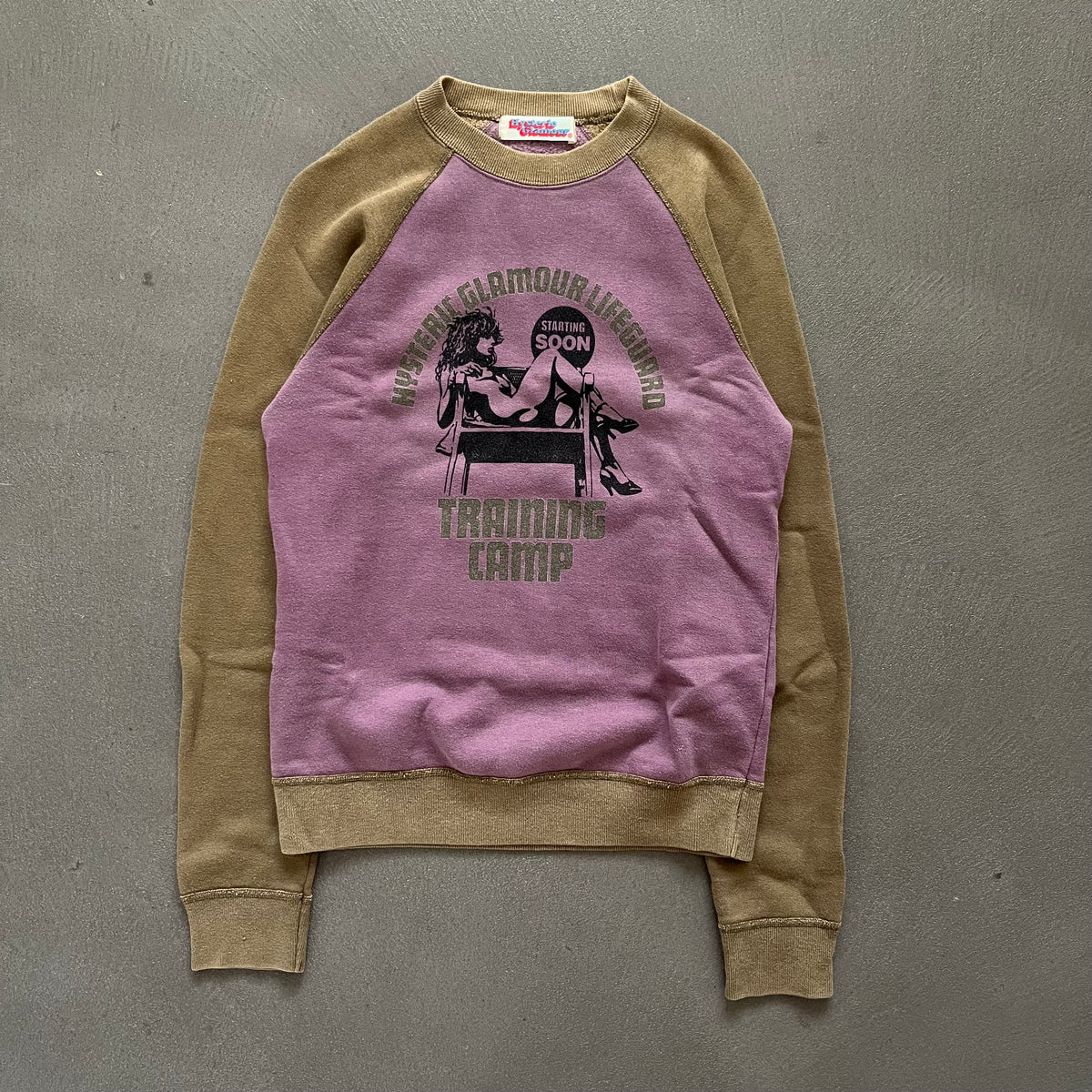 HYSTERIC GLAMOUR RAGLAN SWEATER [S]