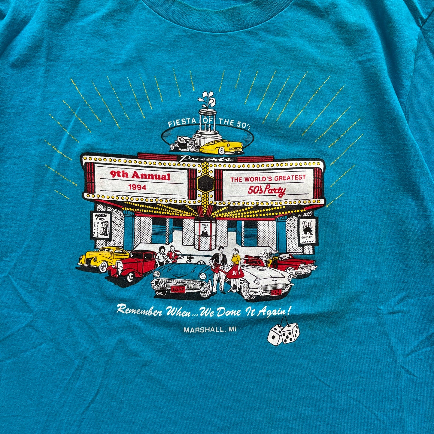 90S FIESTA OF THE 50S CAR PARTY | HANES TAG [L]
