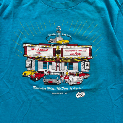 90S FIESTA OF THE 50S CAR PARTY | HANES TAG [L]