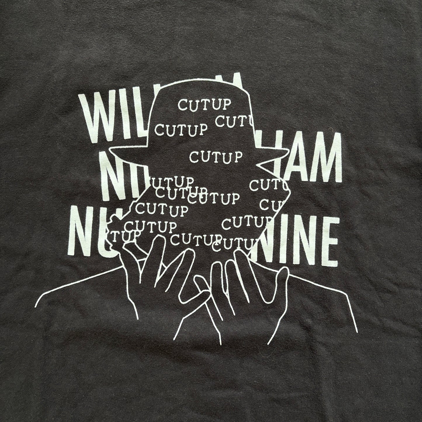 NUMBER (N)INE CUTOUT TEE BLACK [L]