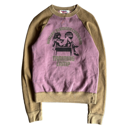 90s HYSTERIC GLAMOUR CAMP SWEATER [XS]