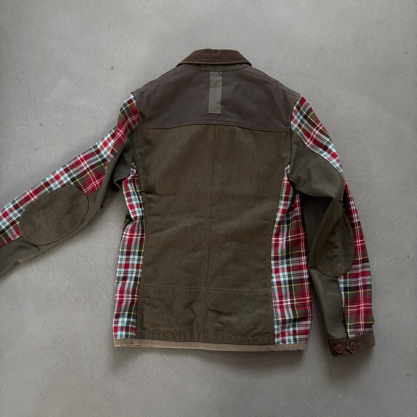 AD2014 JUNYA WATANABE CDG PLAID JACKET [S]
