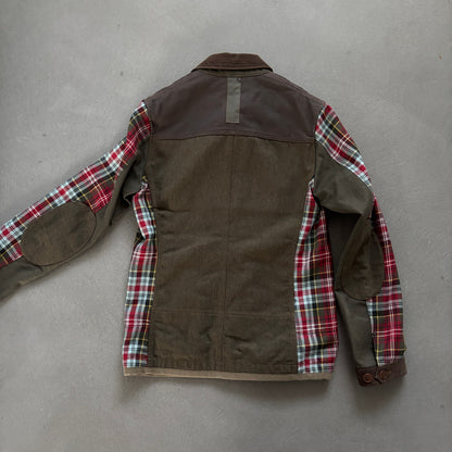 AD2014 JUNYA WATANABE CDG PLAID JACKET [S]
