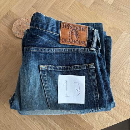 HYSTERIC GLAMOUR STUDDED DENIM #13 [W30]