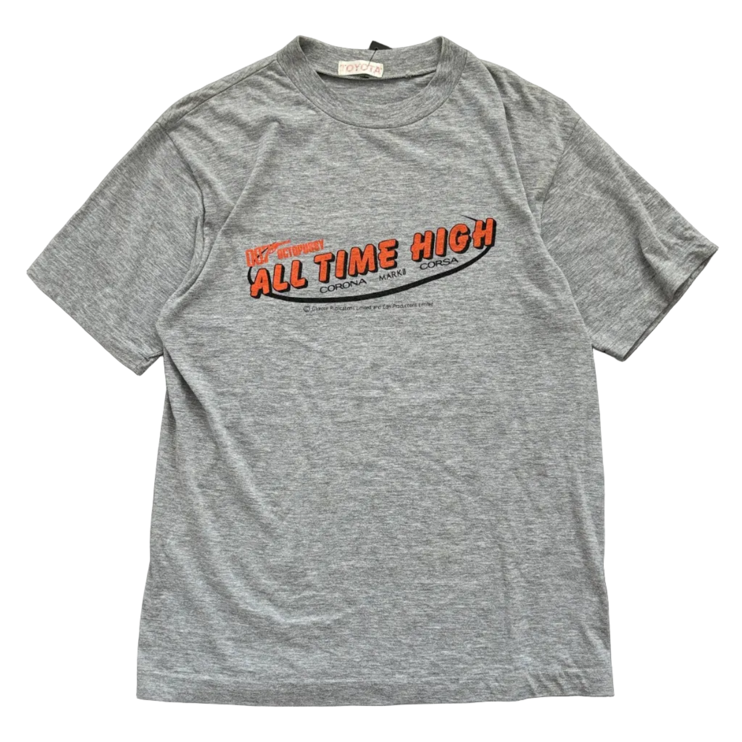 1983 007 OCTOPUSSY MOVIE TEE | TOYOTA TAG [M]