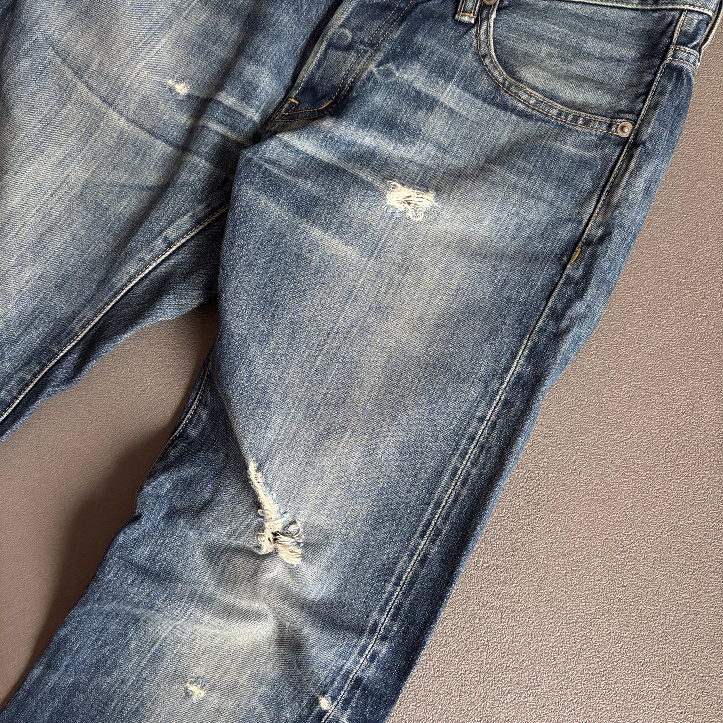 HYSTERIC GLAMOUR STUDDED SELVEDGE DENIM [W30]