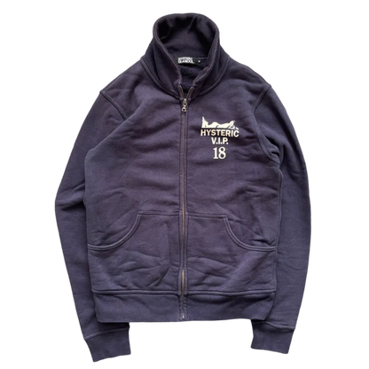 HYSTERIC GLAMOUR VIP ZIP-UP SWEATER [M]