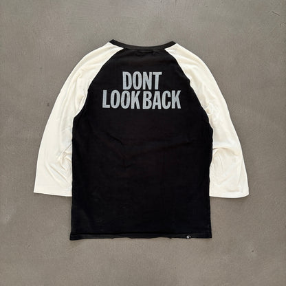 HYSTERIC GLAMOUR DONT LOOK BACK RAGLAN 3/4TH SLEEVE [M]