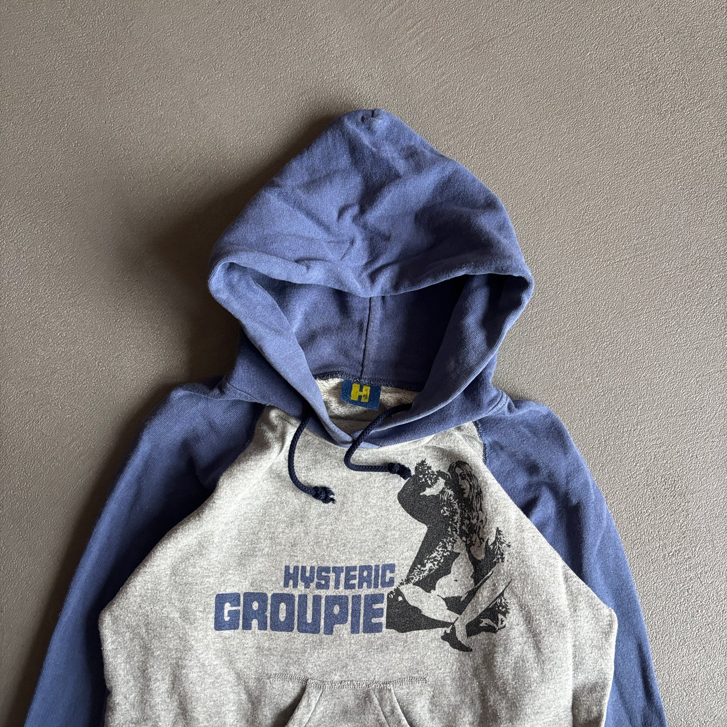 HYSTERIC GLAMOUR HYSTERIC GROUPIE HOODIE BLUE [S]