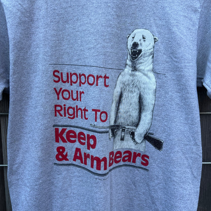 1984 KEEP & ARM BEARS RINGER TEE | SCREEN STARS [M]