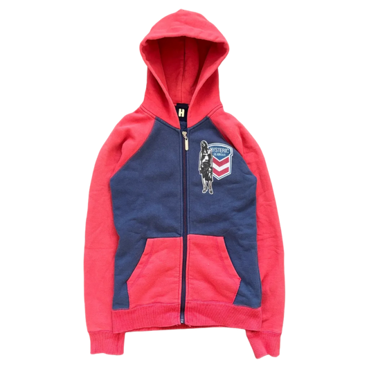 90S HYSTERIC GLAMOUR USA ZIP HOODIE [S]