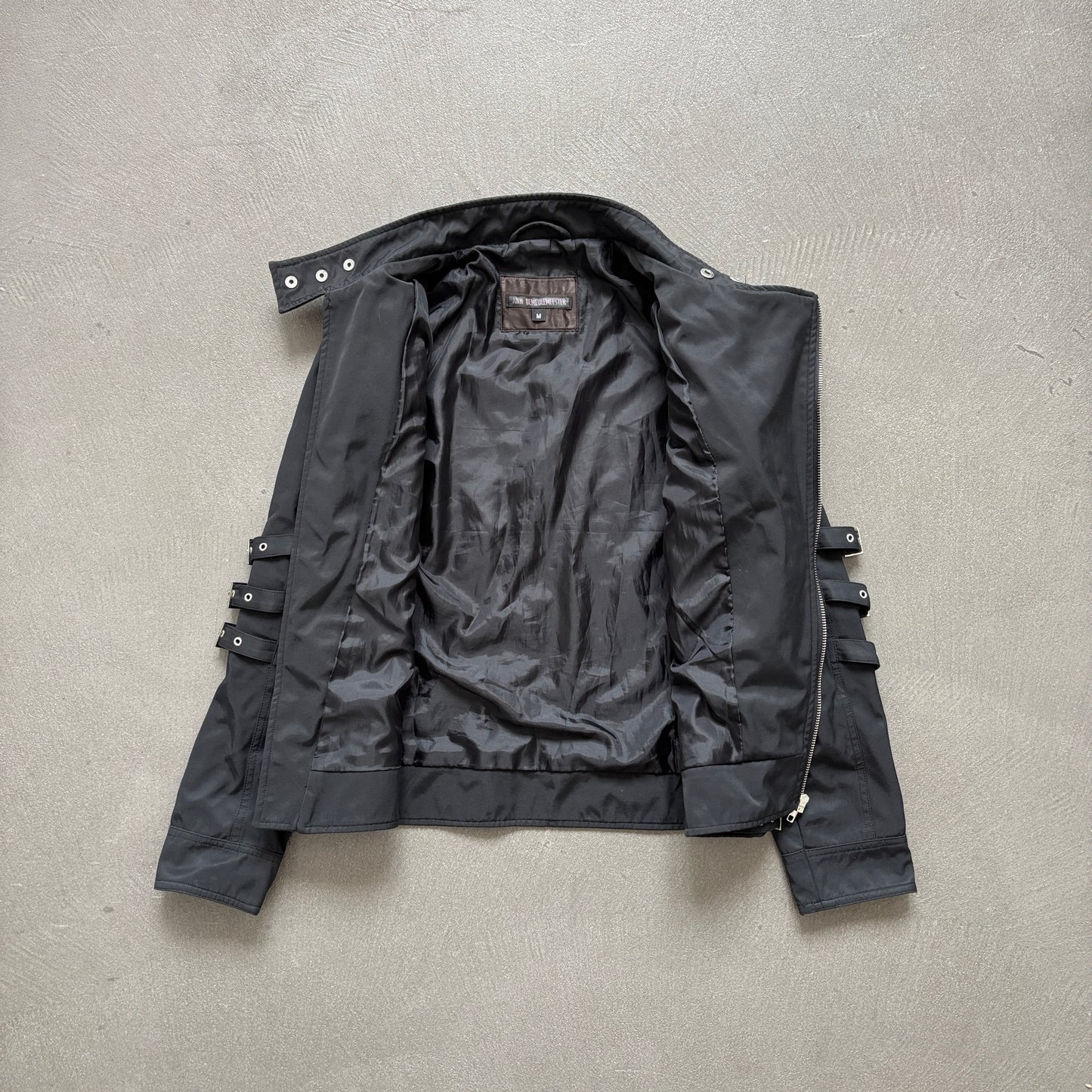 ANN DEMEULEMEESTER BONDAGE JACKET BLACK [M]