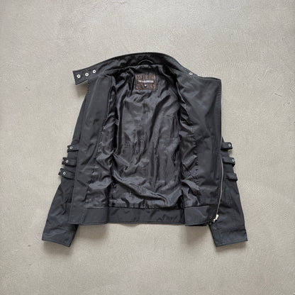 ANN DEMEULEMEESTER BONDAGE JACKET BLACK [M]