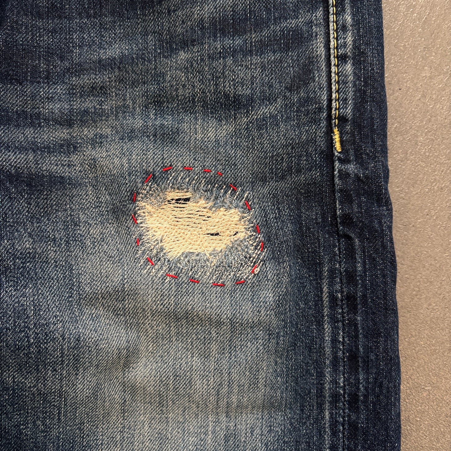 HYSTERIC GLAMOUR STUDDED SELVEDGE DENIM #27 [W30]