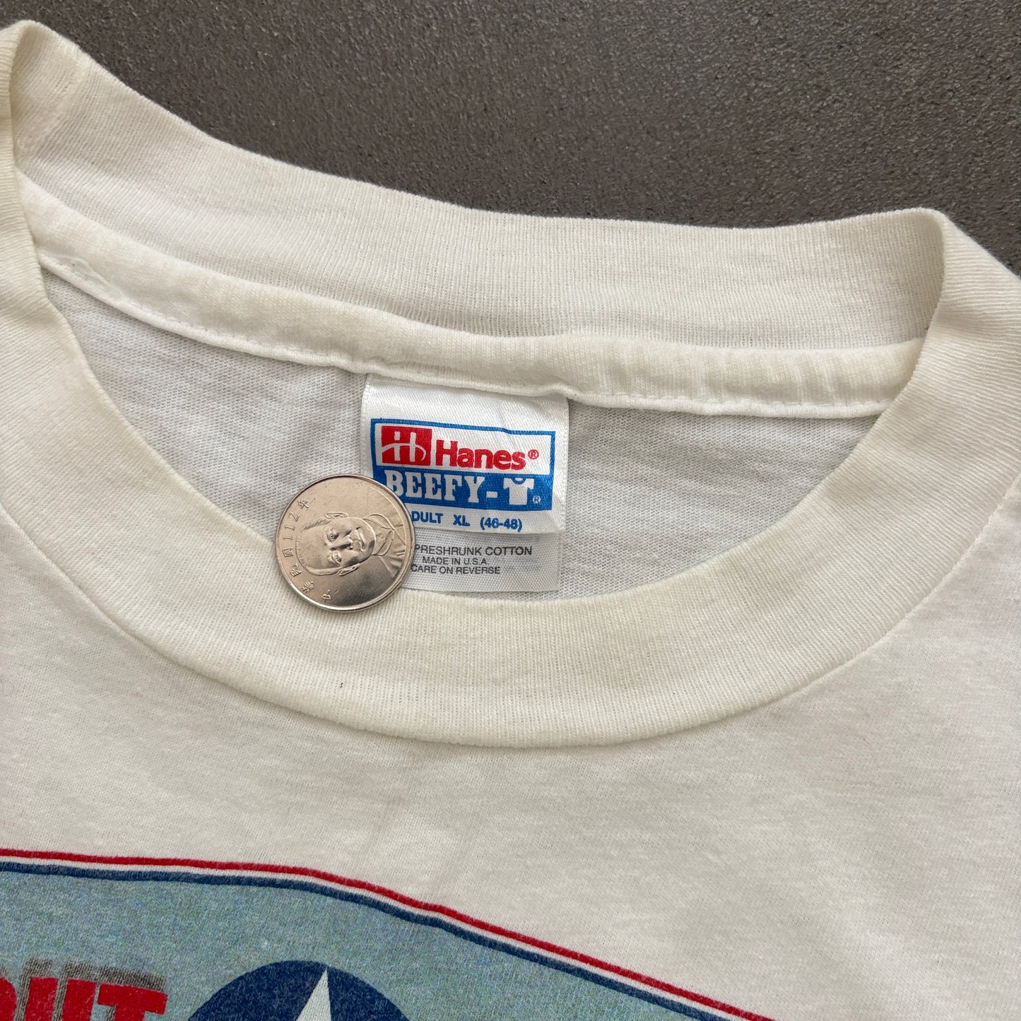 1995 FLIGHT FEST 95 | HANES BEEFY TAG [XL]