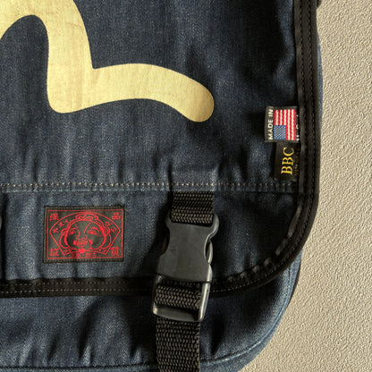 EVISU MESSENGER BAG SEAGULL