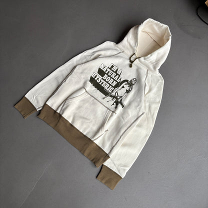 90S HYSTERIC GLAMOUR NATURAL BORN HYSTERIC HOODIE [S]