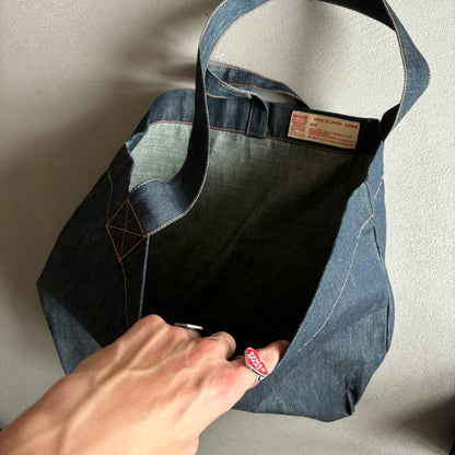 EVISU INDIGO TOTEBAG