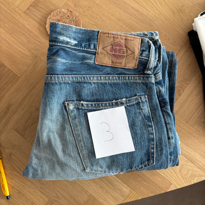 HYSTERIC GLAMOUR STUDDED SELVEDGE DENIM #3 [W30]