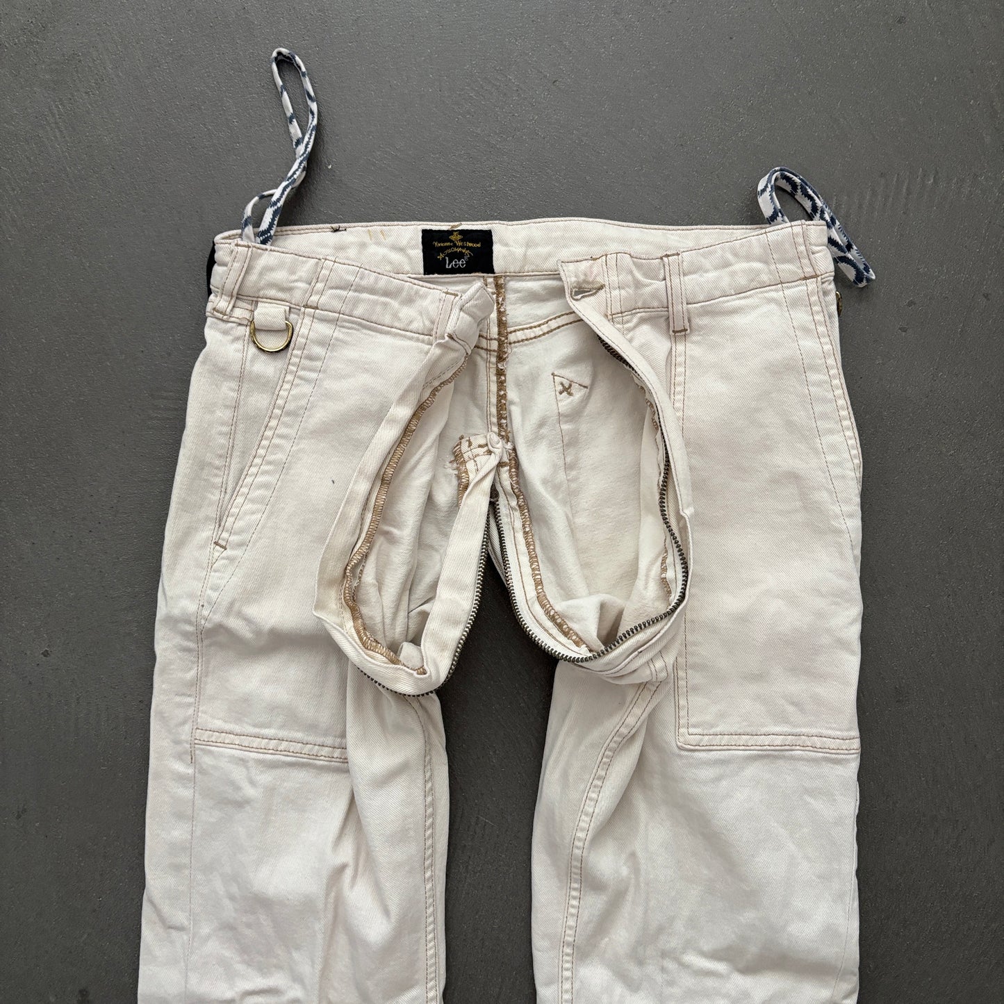 VIVIENNE WESTWOOD X LEE BONDAGE PANTS [W28]