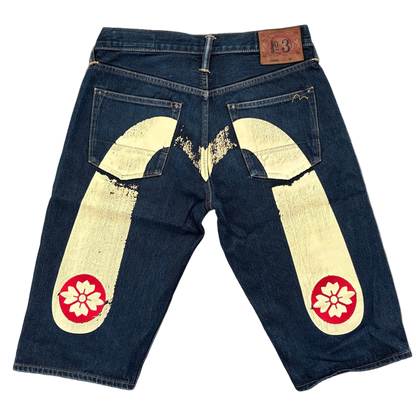 EVISU DIACOCK JORTS [W31]