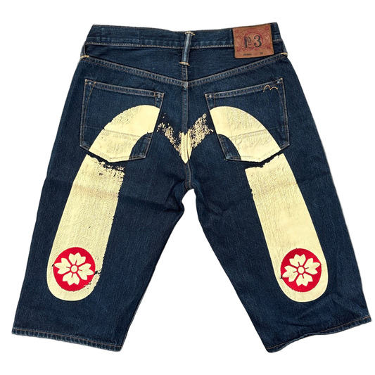 EVISU DIACOCK JORTS [W31]