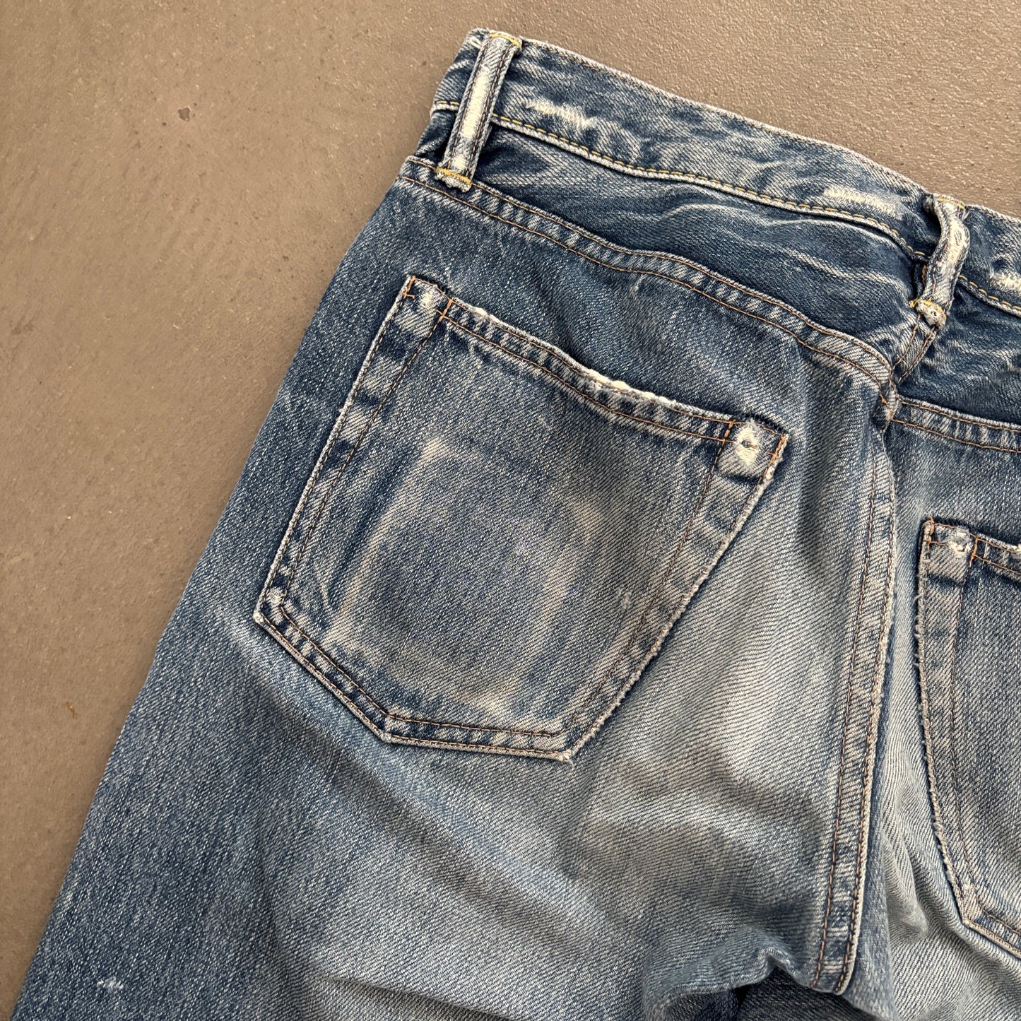 HYSTERIC GLAMOUR PEANUT STUDDED SELVEDGE DENIM #14 [W28]