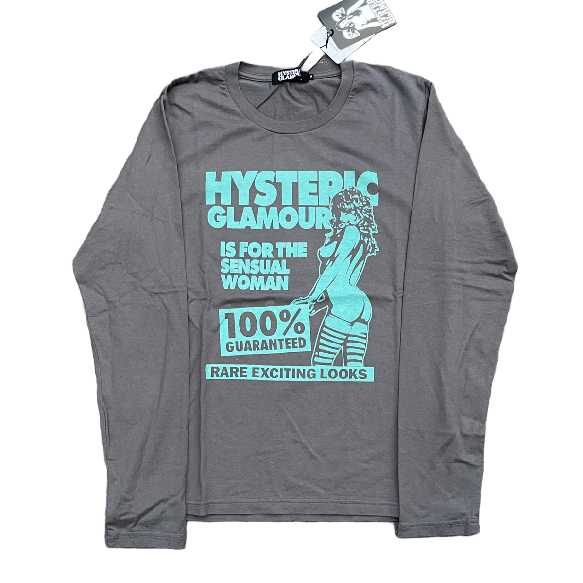 HYSTERIC GLAMOUR LONGSLEEVE GREY NEW [S] – TOMVINTAGE