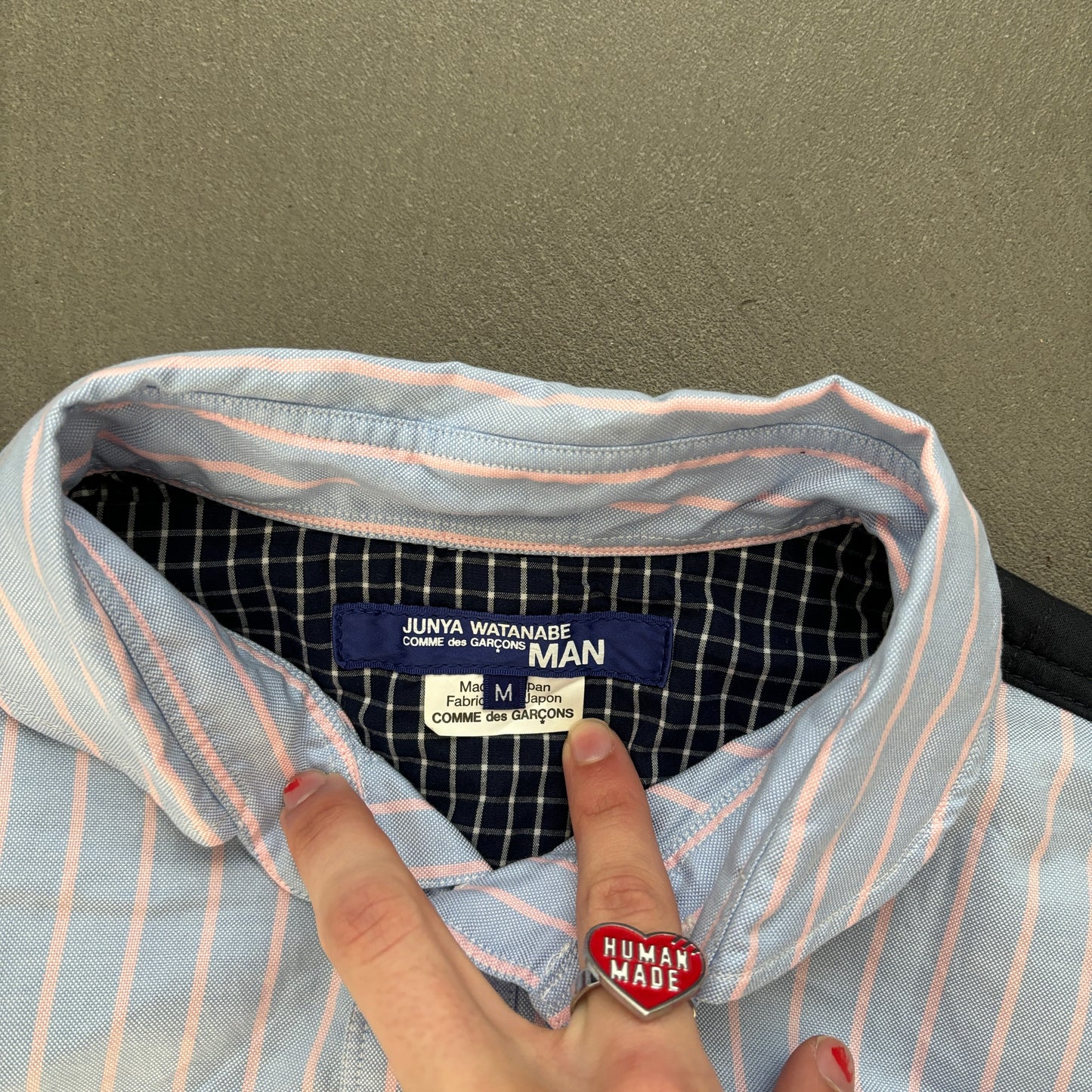 AW2019 COMME DES GARCONS X JUNYA WATANABE BOMBER SHIRT [M]