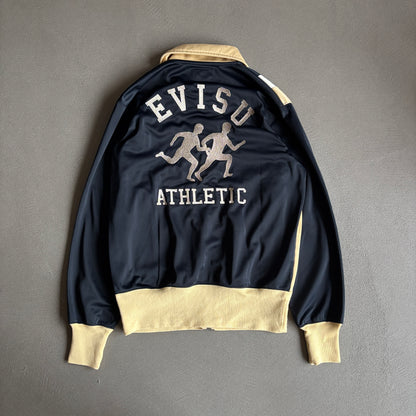 EVISU ATHLETIC ZIP-UP NAVY CREME [M]