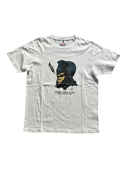 BAPE URSUS HEAD TEE WHITE [M]