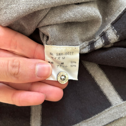 HYSTERIC GLAMOUR WOMAN PRINT POLO GREY [M]