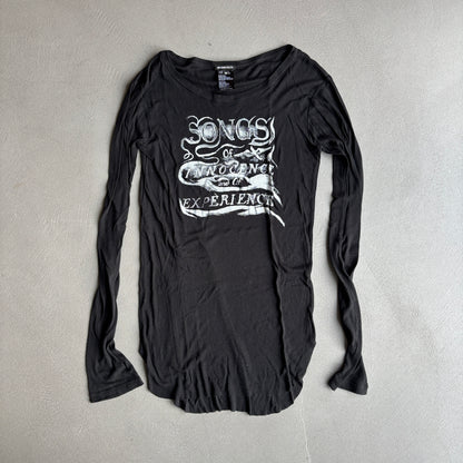 FW18 ANN DEMEULEMEESTER EMO TOP BLACK [M]