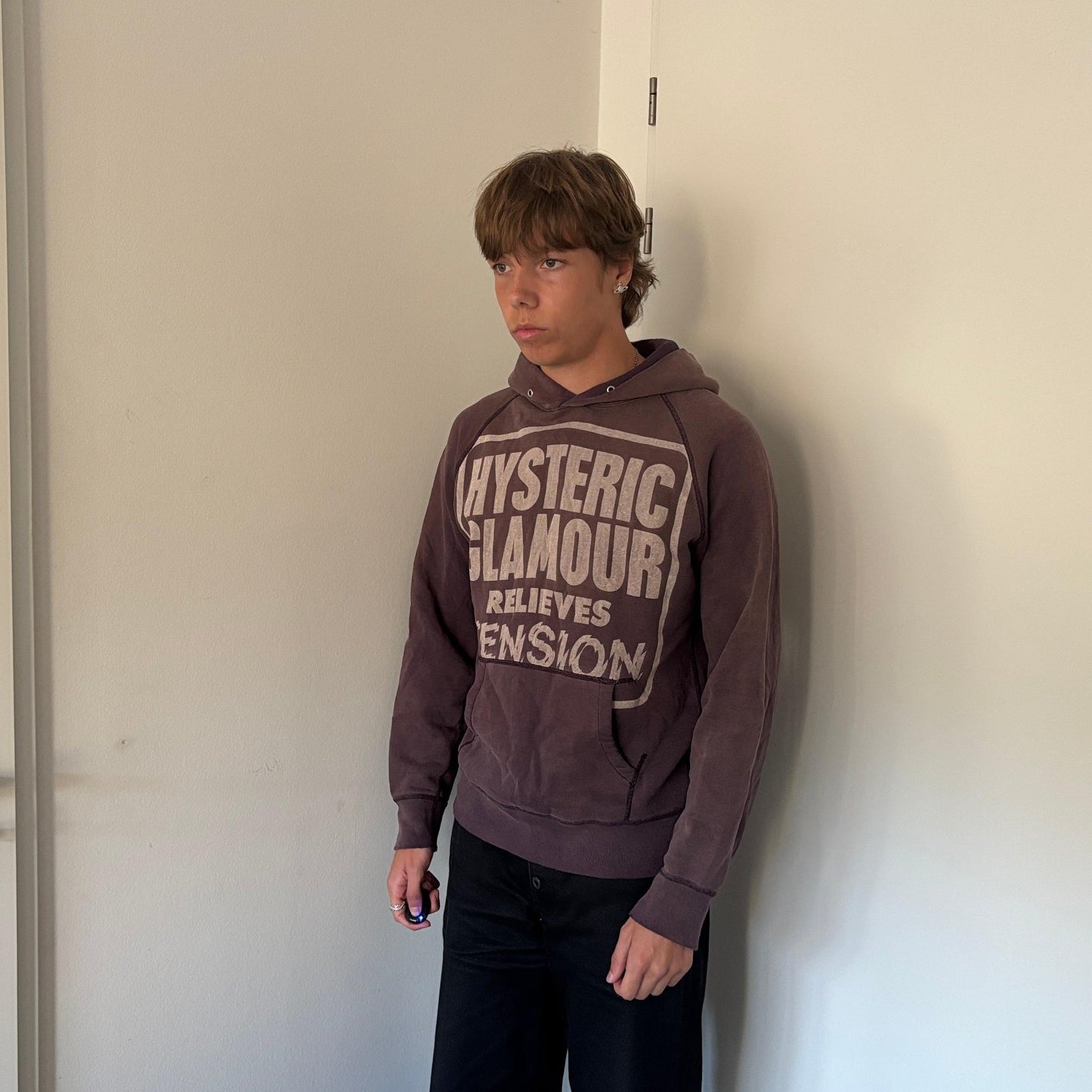 HYSTERIC GLAMOUR RELIEVES TENSION HOODIE [M]