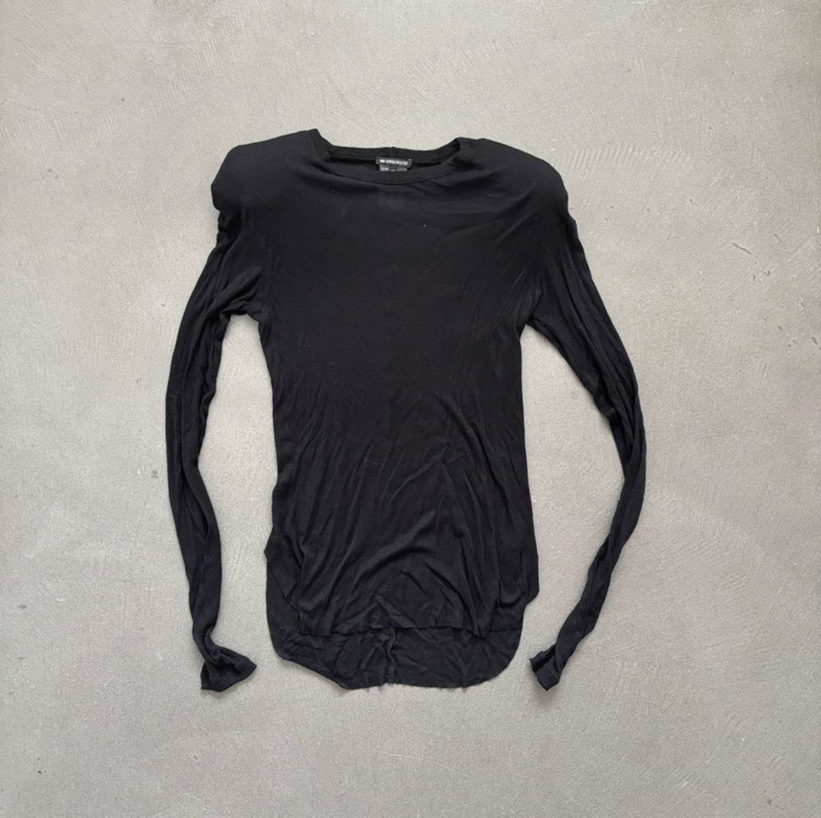ANN DEMEULEMEESTER PADDED SHOULDERS TOP [M]
