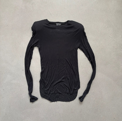 ANN DEMEULEMEESTER PADDED SHOULDERS TOP [M]