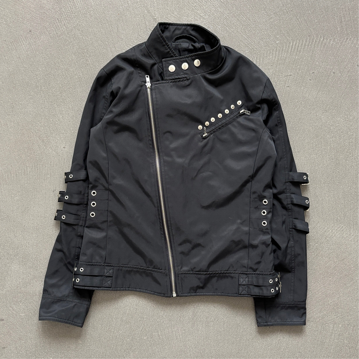 ANN DEMEULEMEESTER BONDAGE JACKET BLACK [M]