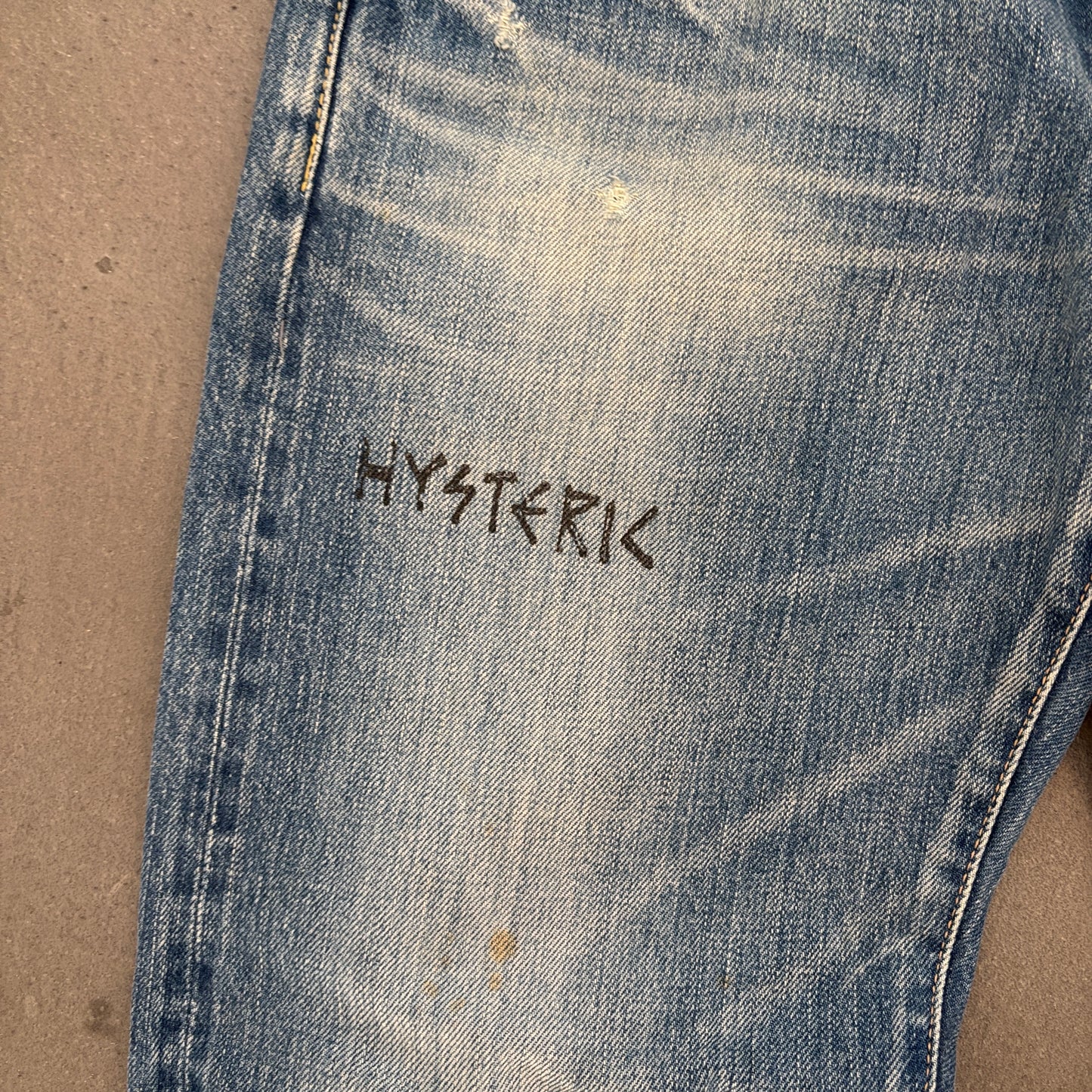 HYSTERIC GLAMOUR STUDDED SELVEDGE DENIM #3 [W30]