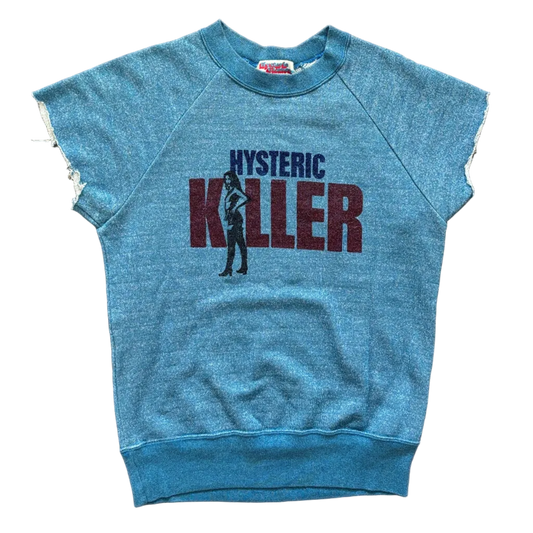 HYSTERIC GLAMOUR KILLER SWEAT TEE [XS]