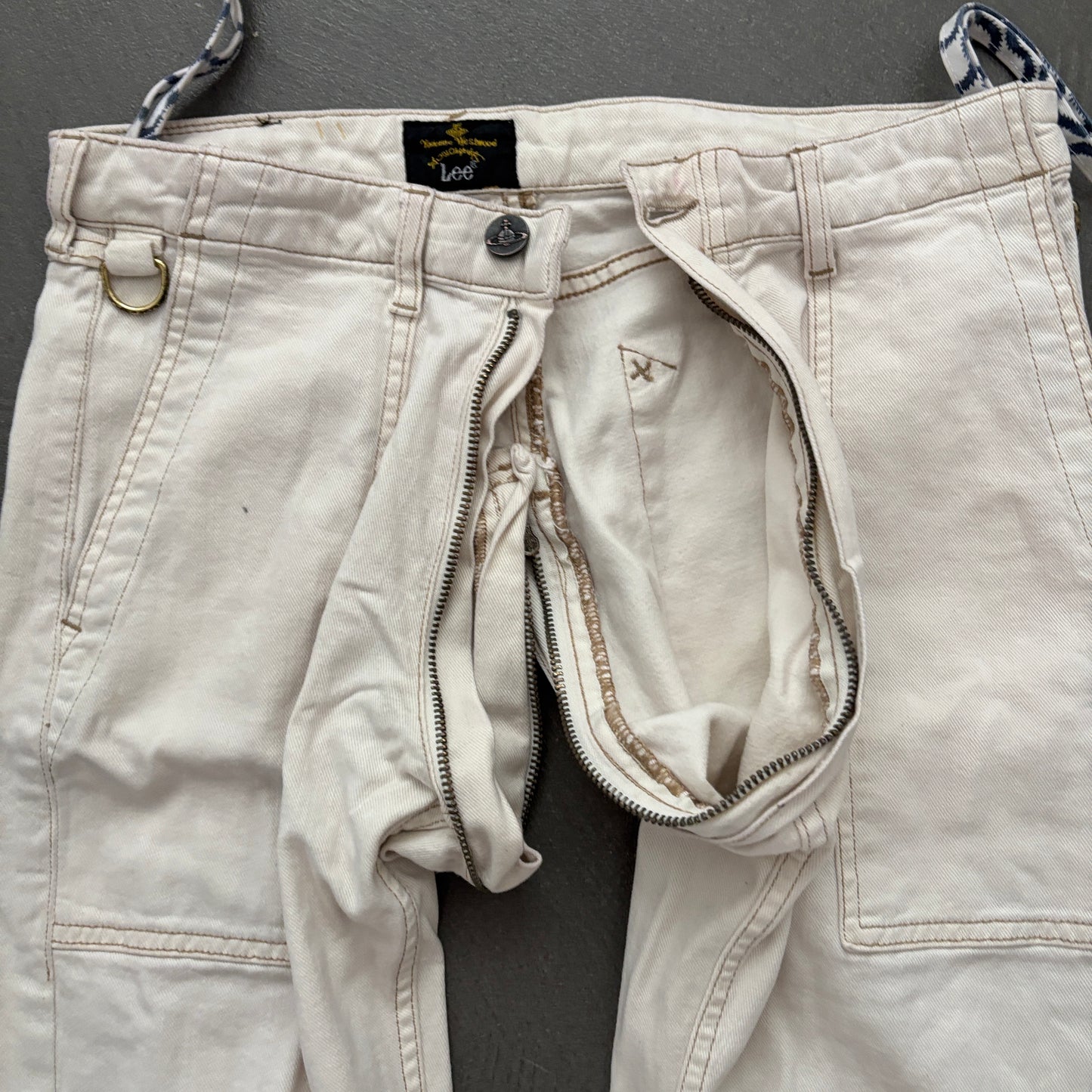 VIVIENNE WESTWOOD X LEE BONDAGE PANTS [W28]